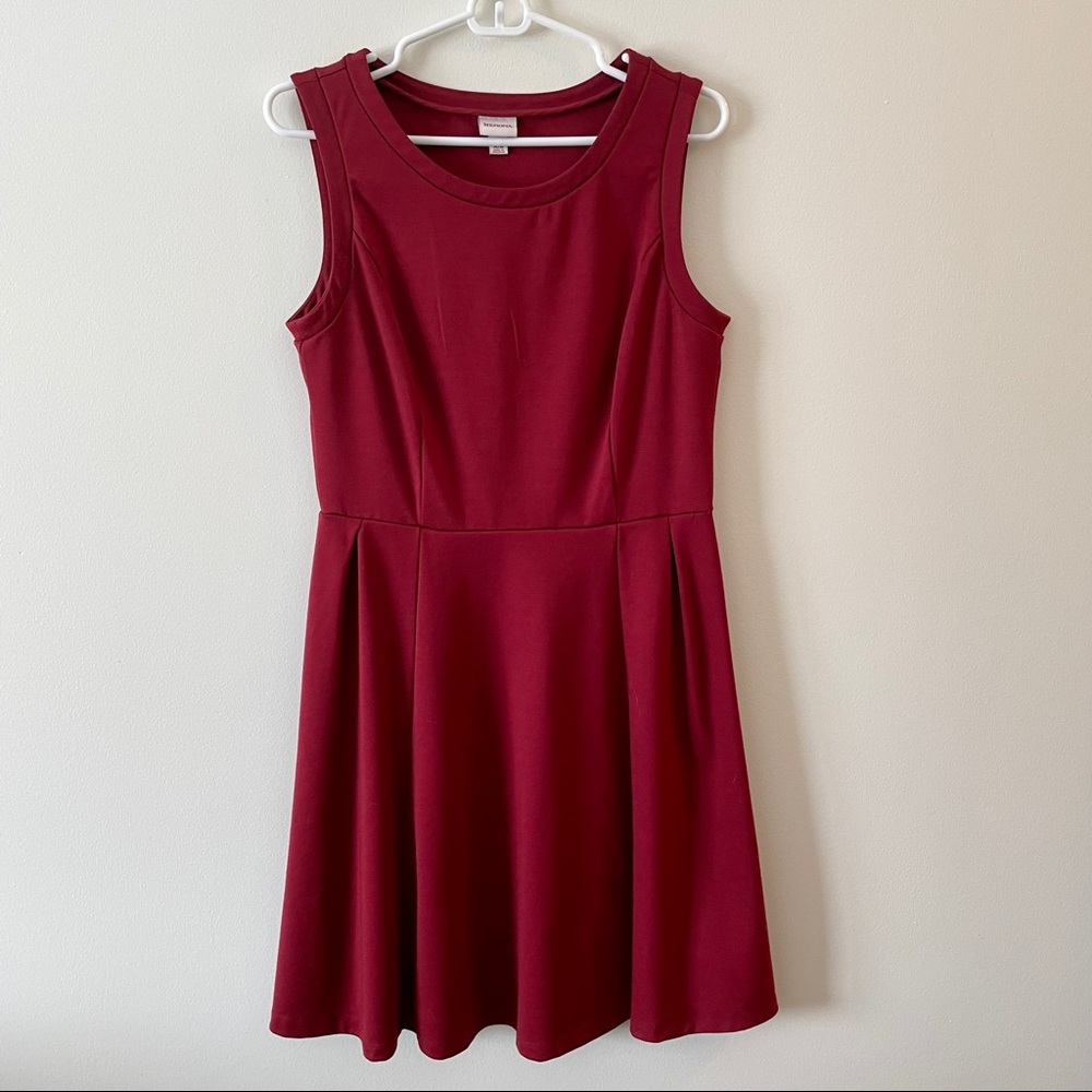 Burgundy Merona Dress